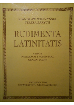 Rudimenta Latinitatis część II