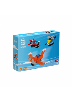 Klocki Plus-Plus Basic Zestaw Z Samolotami 170el