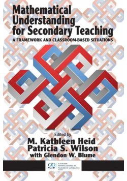 Mathematical Understanding for Secondary Teaching