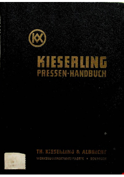 Pressen handbuch