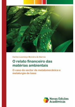 O relato financeiro das matérias ambientais