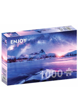 Puzzle 1000 Droga Mleczna/Lofoty/Norwegia