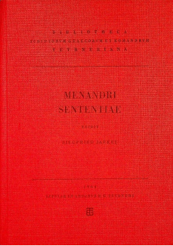 Menandri sententiae
