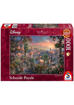 Puzzle PQ 1000 Zakochany kundel (Disney) G3