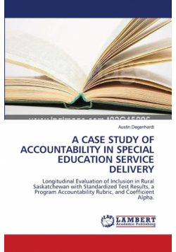 A Case Study Of Accountability In Special Education Service Delivery