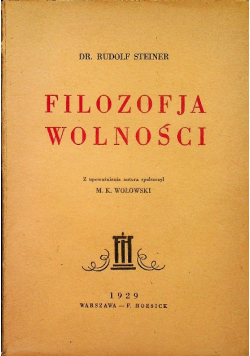 Filozofja wolności 1929 r.