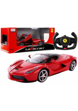Auto R/C Ferrari Rastar 1:14 czerwone na pilota