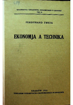 Ekonomja a technika 1935 r.
