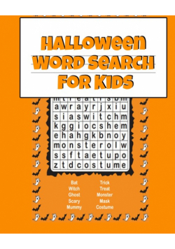 Halloween Word Search For Kids