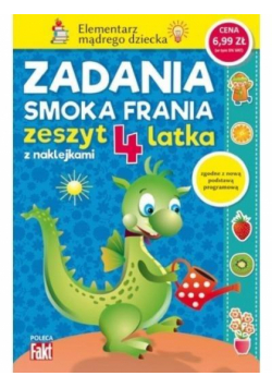 Zeszyt 4-latka. Elementarz mądrego dziecka