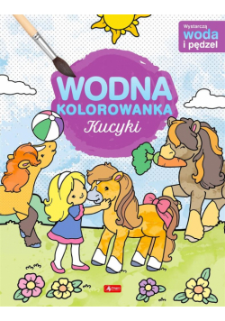 Wodna kolorowanka. Kucyki