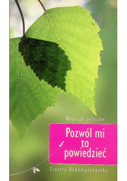 Pozwól mi to powiedzieć