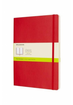 Notes Classic 19x25 gładki - czerwony MOLESKINE