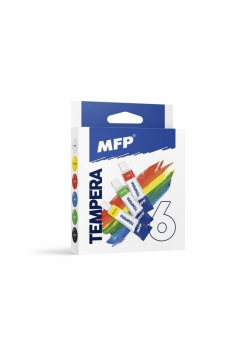 Farby tempera 12ml 6szt