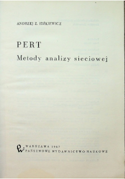 PERT metody analizy sieciowej