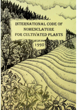 International code of nomenclature for cultivated plants 1995