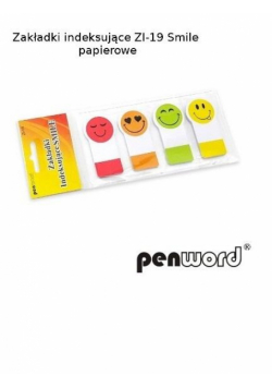 Zakładki indeksujące smile papierowe