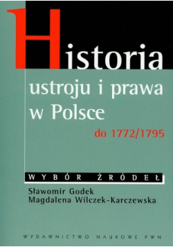 Historia ustroju i prawa w Polsce od 1772 / 1795