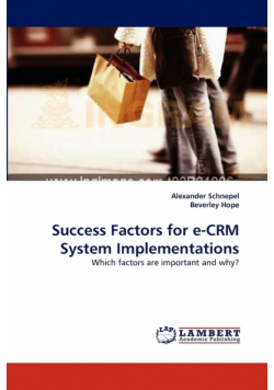Success Factors for E-Crm System Implementations