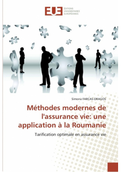 Méthodes modernes de l''assurance vie