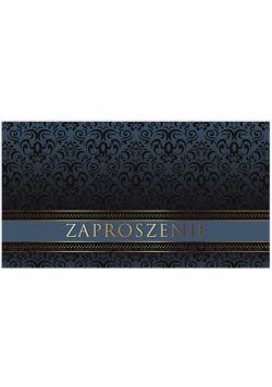 Zaproszenia Style nr 02 (opakowanie 10 szt)