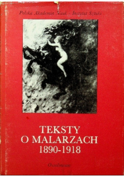 Teksty o malarzach 1890 - 1918