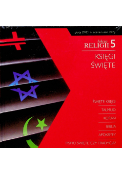 Lekcja religii 5 Księgi Święte z płytą DVD NOWA