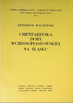 Cmentarzyska doby wczesnopiastowskiej na Śląsku