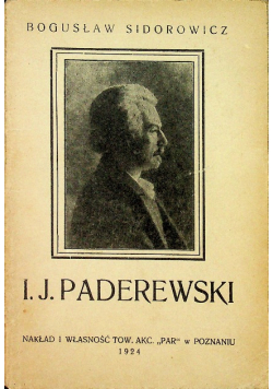 Paderewski 1924 r.