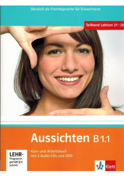 Aussichten B1.1 KB + AB + 2CD i DVD LEKTORKLETT