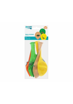 Balony dinozaury 5szt