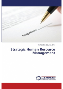 Strategic Human Resource Management