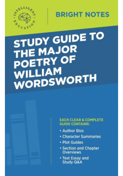 Study Guide to the Major Poetry of William Wordsworth