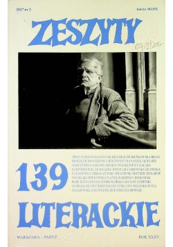 Zeszyty literackie 139