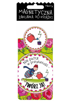 Zakładka magnetyczna - Nie patrz w przyszłość