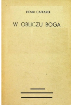 W obliczu Boga