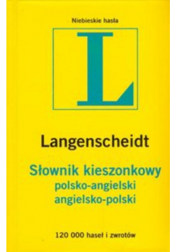 Słownik kieszonkowy polsko-angielski angielsko-polski