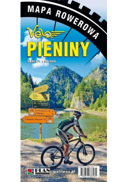 Mapa rowerowa - Pieniny 1: 30 000
