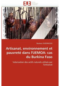 Artisanat, environnement et pauvreté dans l''uemoa
