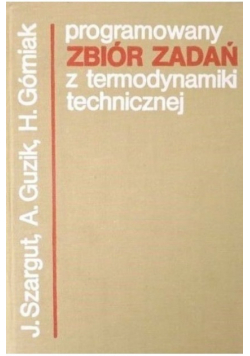 Programowy zbiór zadań z termodynamiki technicznej