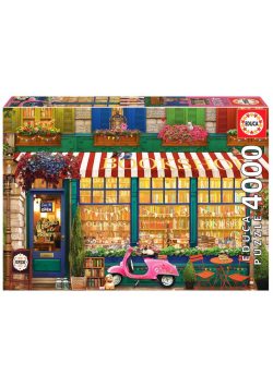 Puzzle 4000 Księgarnia w stylu retro G3