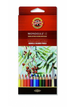 Kredki Mondeluz 12 kolorów