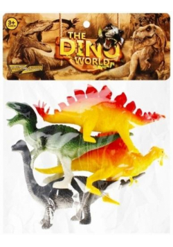 Dinozaury figurki 4szt