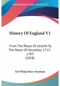 History Of England V1