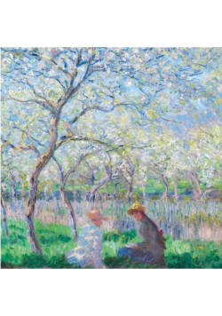 Karnet kwadrat z kopertą Springtime