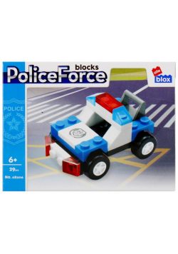 Klocki konstrukcyjne Policja ALLEBOX