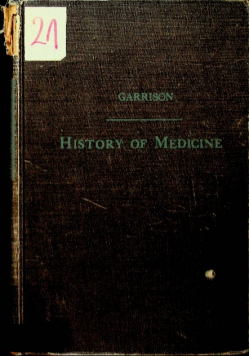 An Introduction To The History Of Medicine