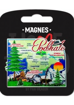 Magnes I love Poland Zakopane ILP-MAG-A-ZAK-07