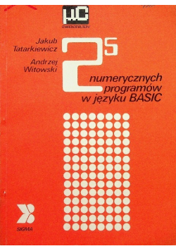 25 numerycznych programów w języku BASIC