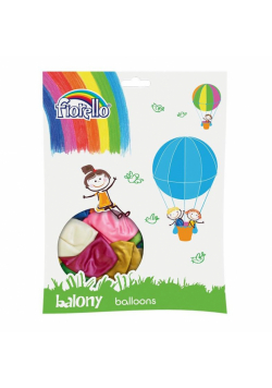 Balony Metal 12" mix 100szt FIORELLO